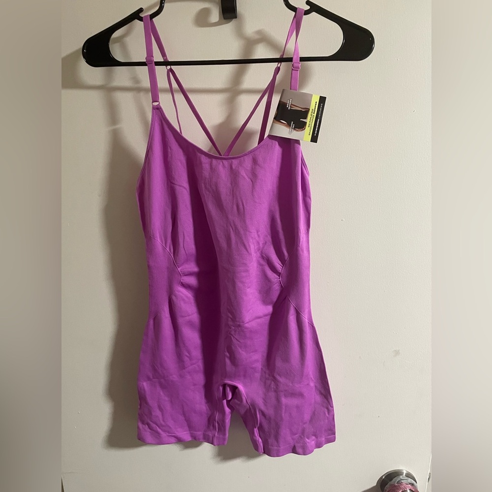 Fushia Body Shapeware Romper